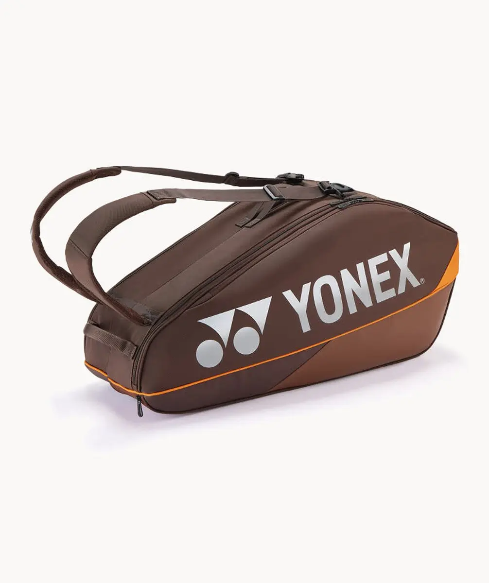 Yonex Pro 6 Racketbag 92426EX Tennistas Kleur : Espresso Brown
