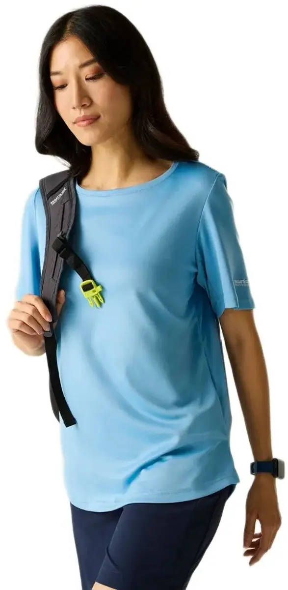 Botanna dames T-shirt met korte mouwen, sneldrogend en met logo