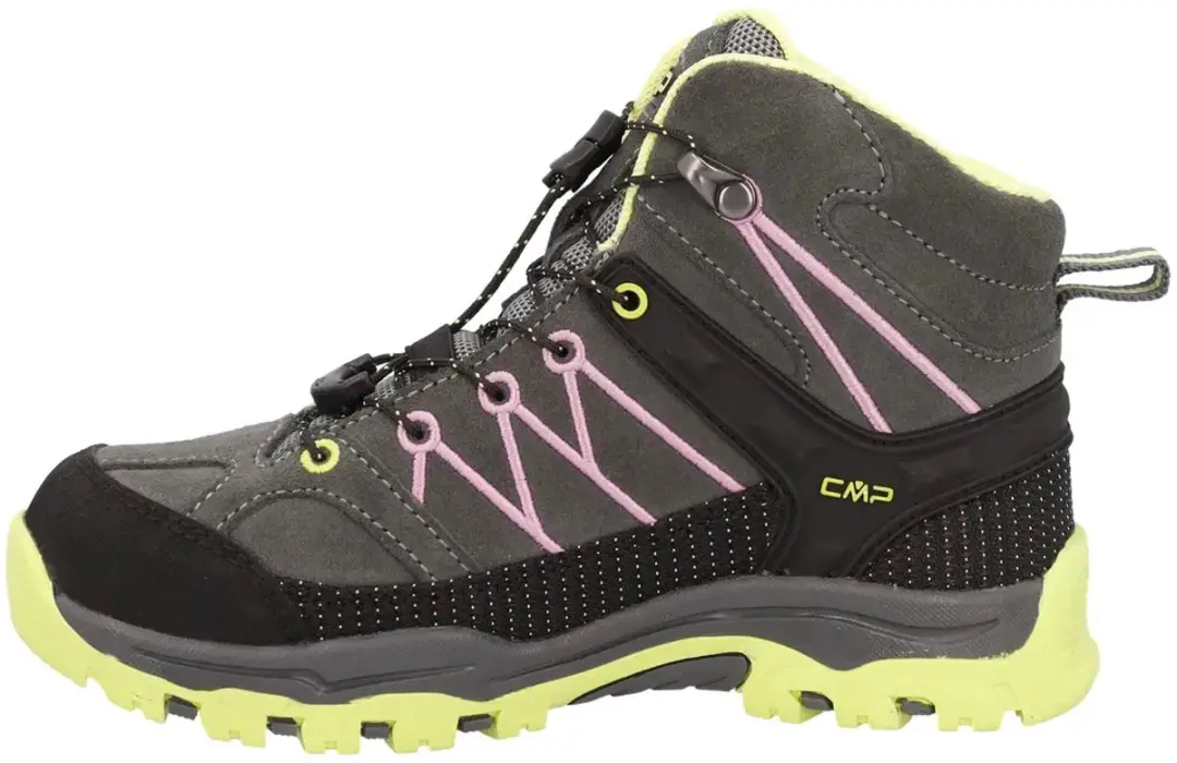 CMP Rigel Mid Wandelschoenen - 28 - Grey/Pink/Apple