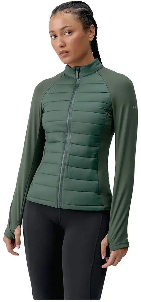 Born Living Yoga Zuri Jas Groen XL Vrouw