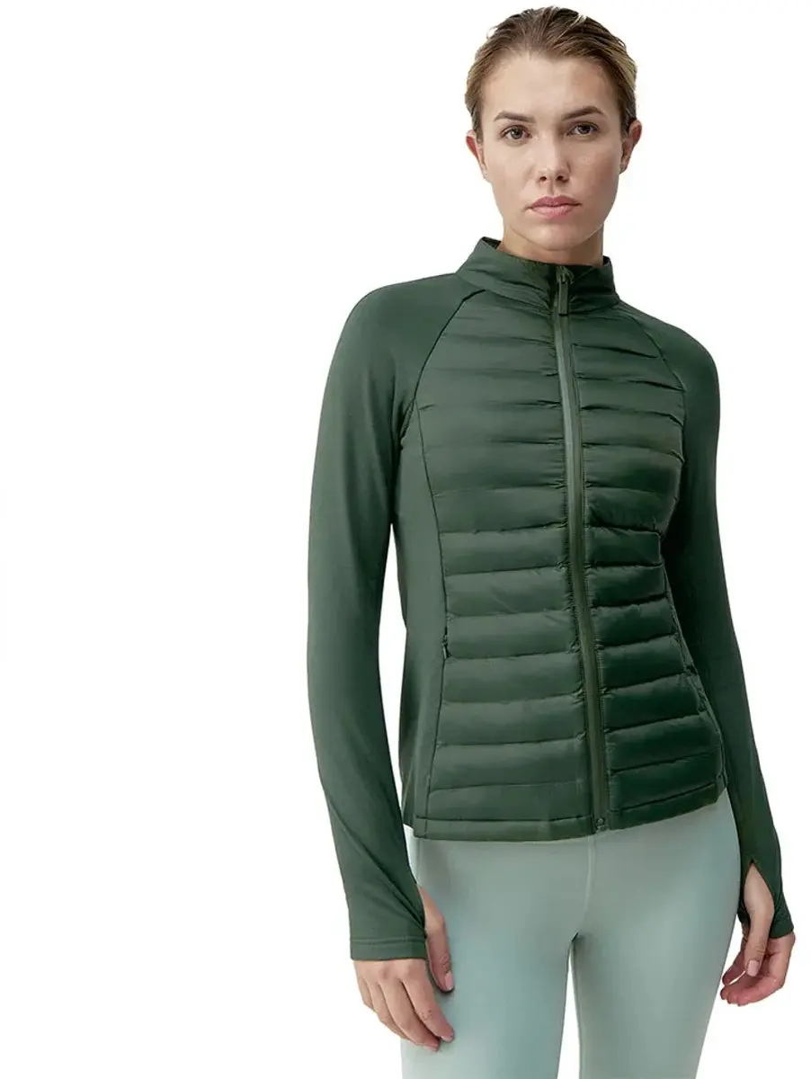 Born Living Yoga Zuri Jas Groen S Vrouw
