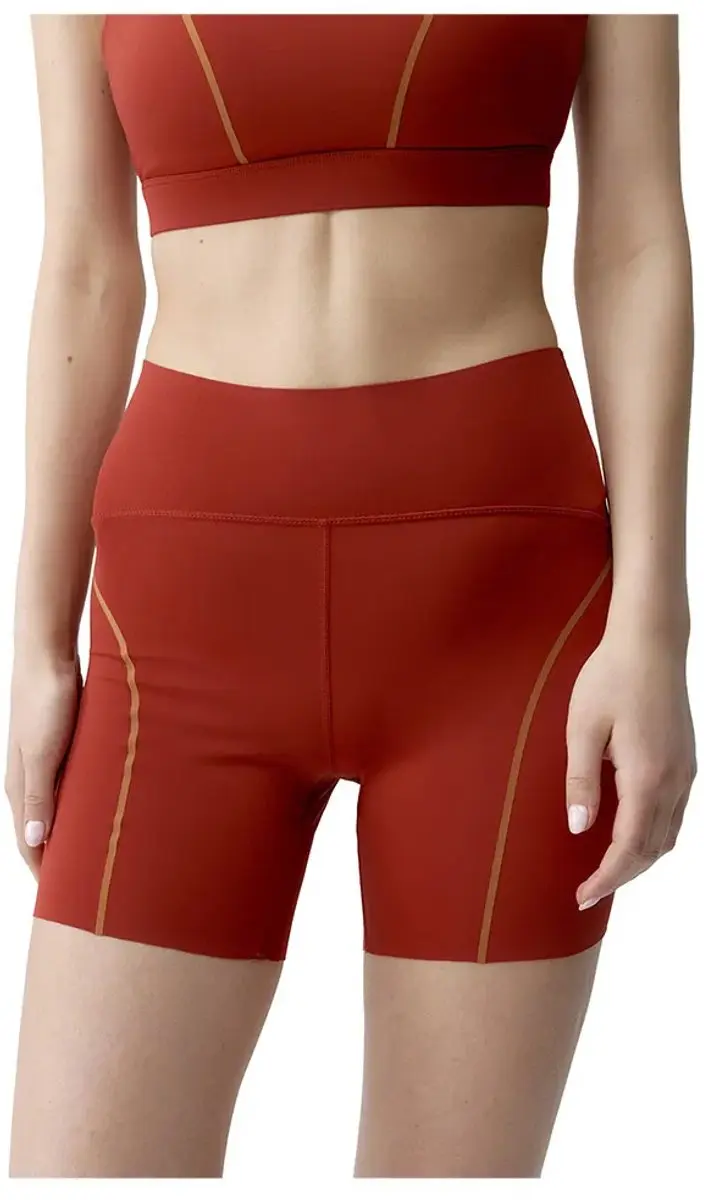 Born Living Yoga Brone Korte Broek Rood XL Vrouw