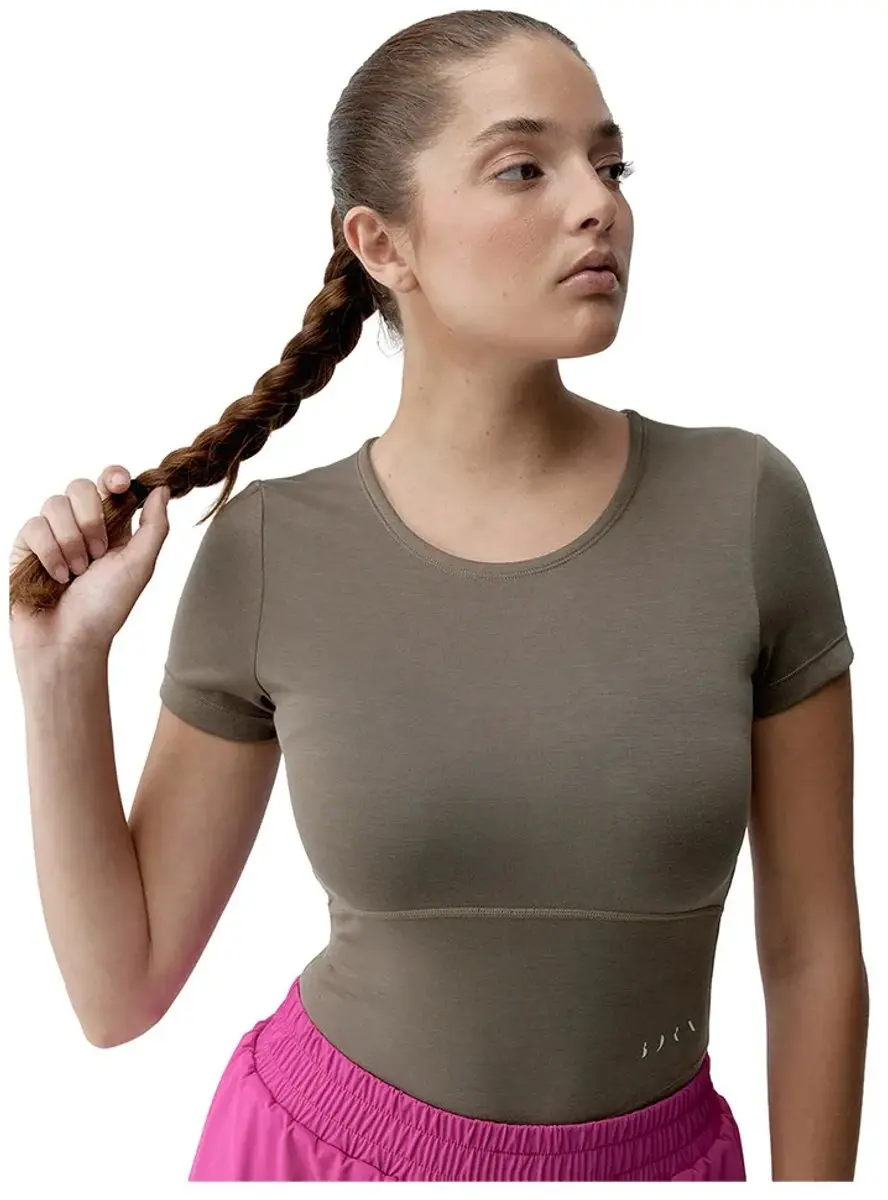 Born Living Yoga Aldina T-shirt - Grijs L