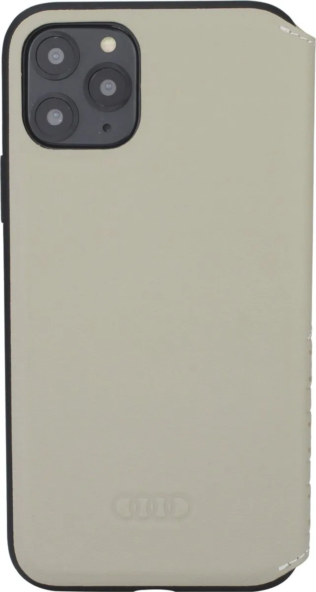 Audi A6 Serie Hoesje iPhone 12 Pro Max - Beige - 8719273158753