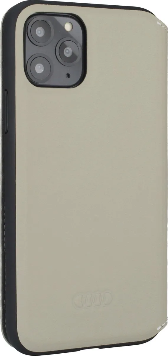 Audi A6 Serie Hoesje iPhone 12 Pro Max - Beige - 8719273158753