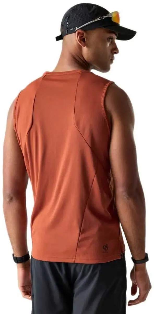 Dare2b Agile Mouwloos T-shirt Oranje XL Man