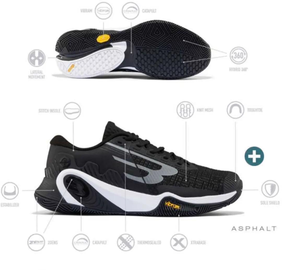 Bullpadel Vertex Vibram 26i Heren Padelschoen 41 - AG