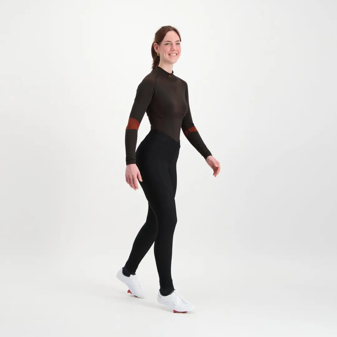 BBB Cycling ColdShield Lange Dames Fietsbroek Met Zeem