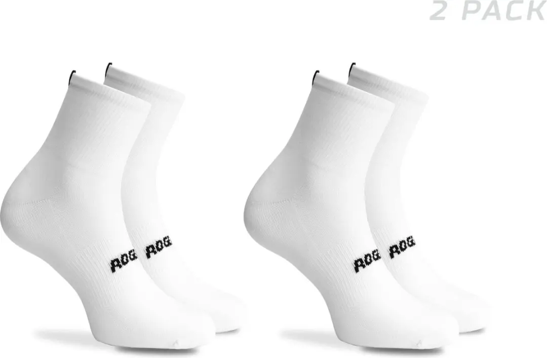 Rogelli Essential Dames en Heren 2 pack Fietssokken