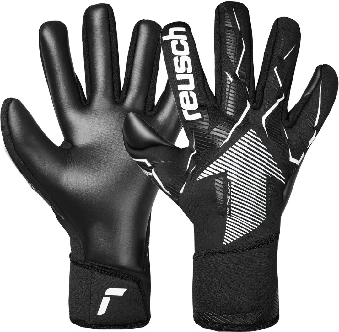 Reusch Fastgrip Infinity Junior Black Keepershandschoenen Kinderen