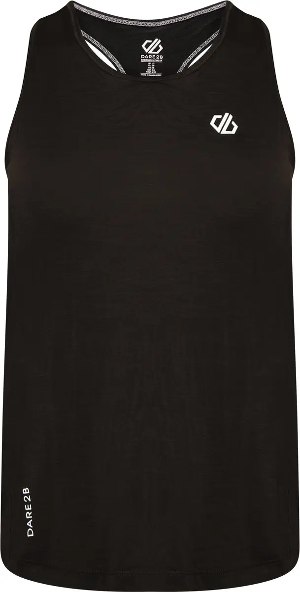 Dare 2b Modernize II Dames Sportsinglet - Maat 40 - Zwart