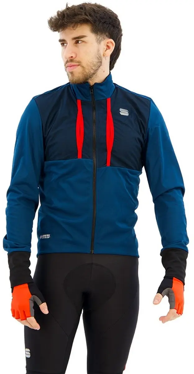 Sportful Supergiara Gore-tex Infinium™ Jas Blauw M Man