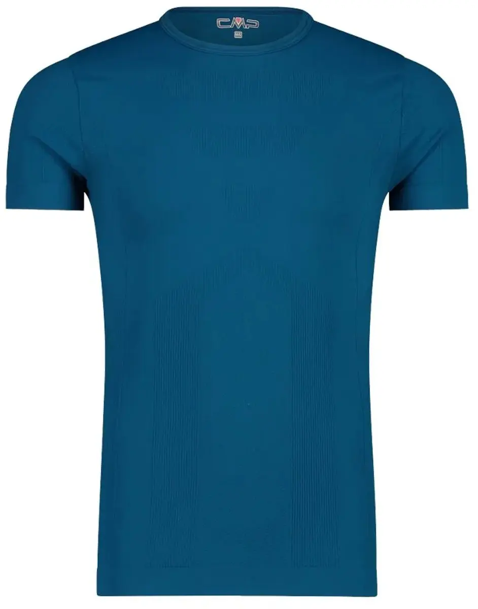 Cmp Seamless 32y2707 Korte Mouw Wielertrui Blauw L-XL Man