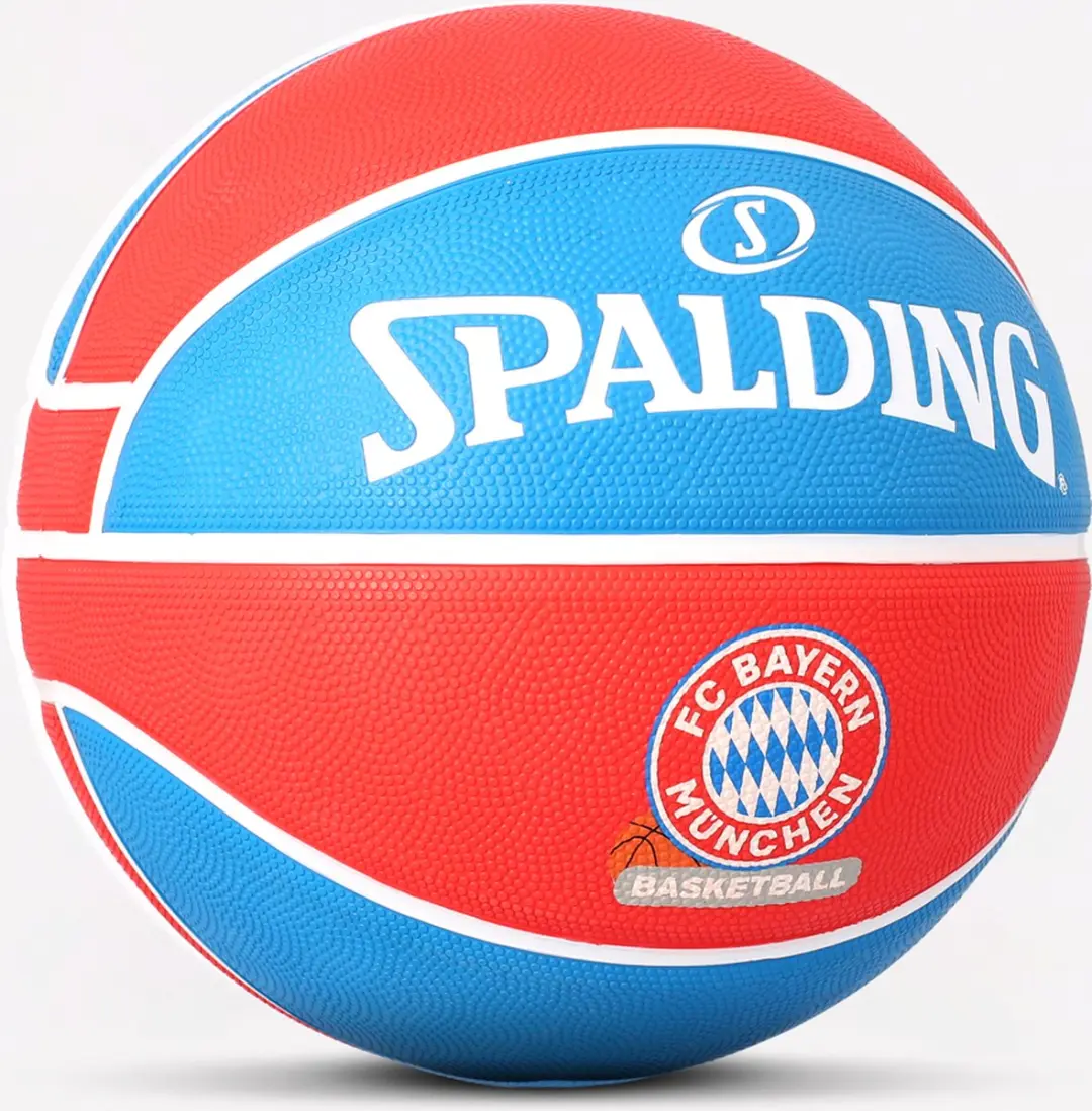 Spalding FC Bayern maat 7 Rubber Basketbal Euroleague Team 2018