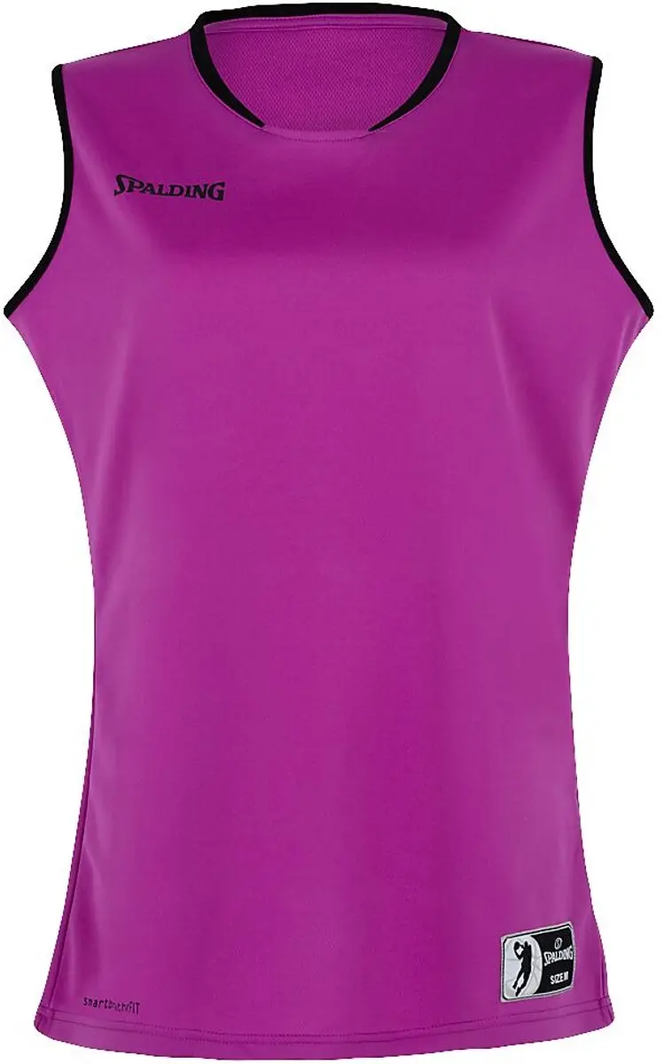 Move Tank Top Dames Pruim/Zwart