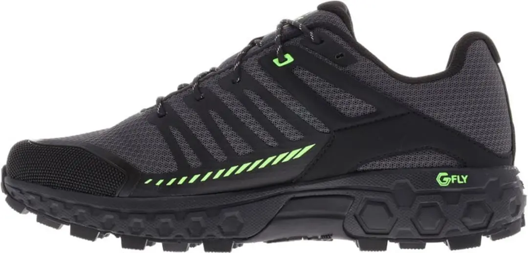 Inov-8 Roclite Ultra G 320 Heren Trailhardloopschoenen - Zwart/ Groen - afbeelding 6 van 6