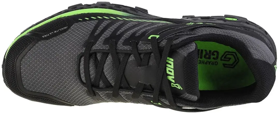 Inov-8 Roclite Ultra G 320 Heren Trailhardloopschoenen - Zwart/ Groen
