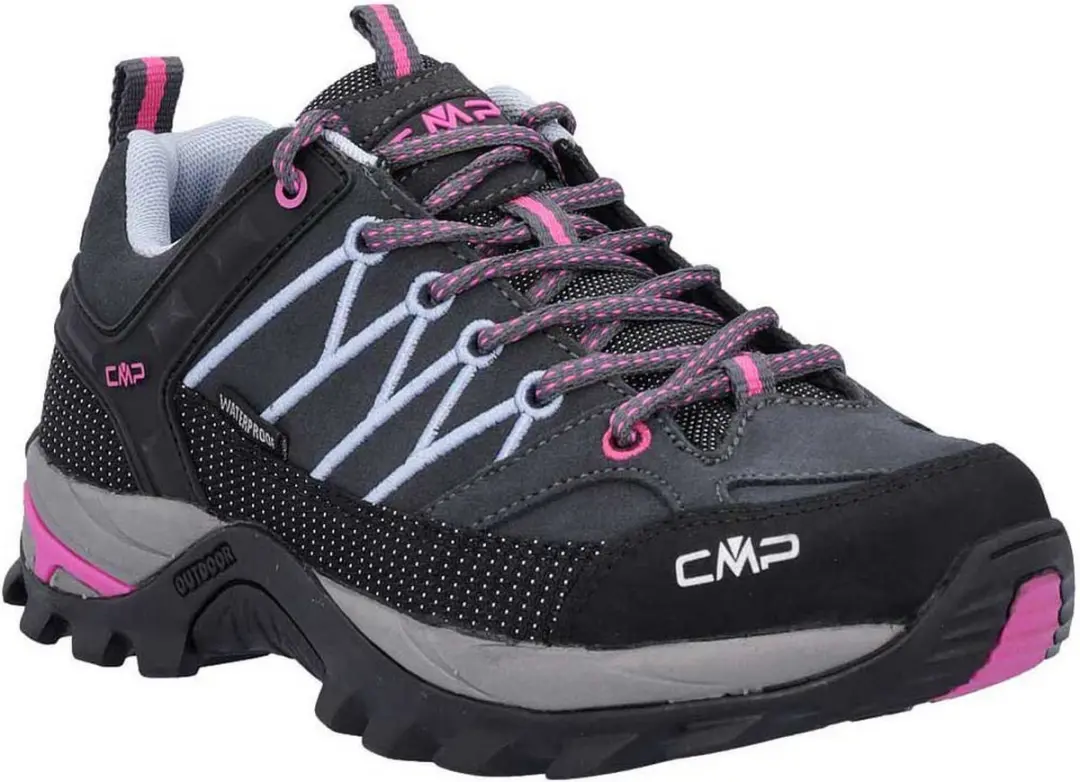 CMP Rigel Low WP 3Q13246 Wandelschoenen - Vrouw EU 38 - Zwart/Titanium