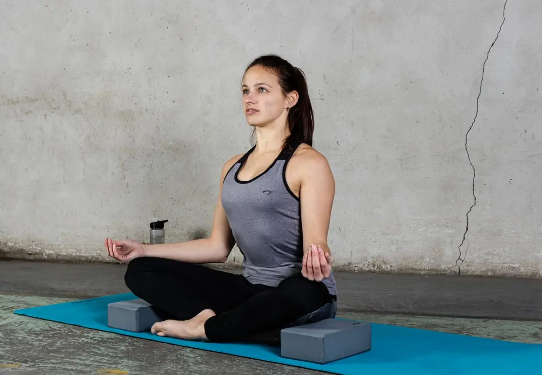 Avento Yoga Blokken - 2 Stuks - Grijs