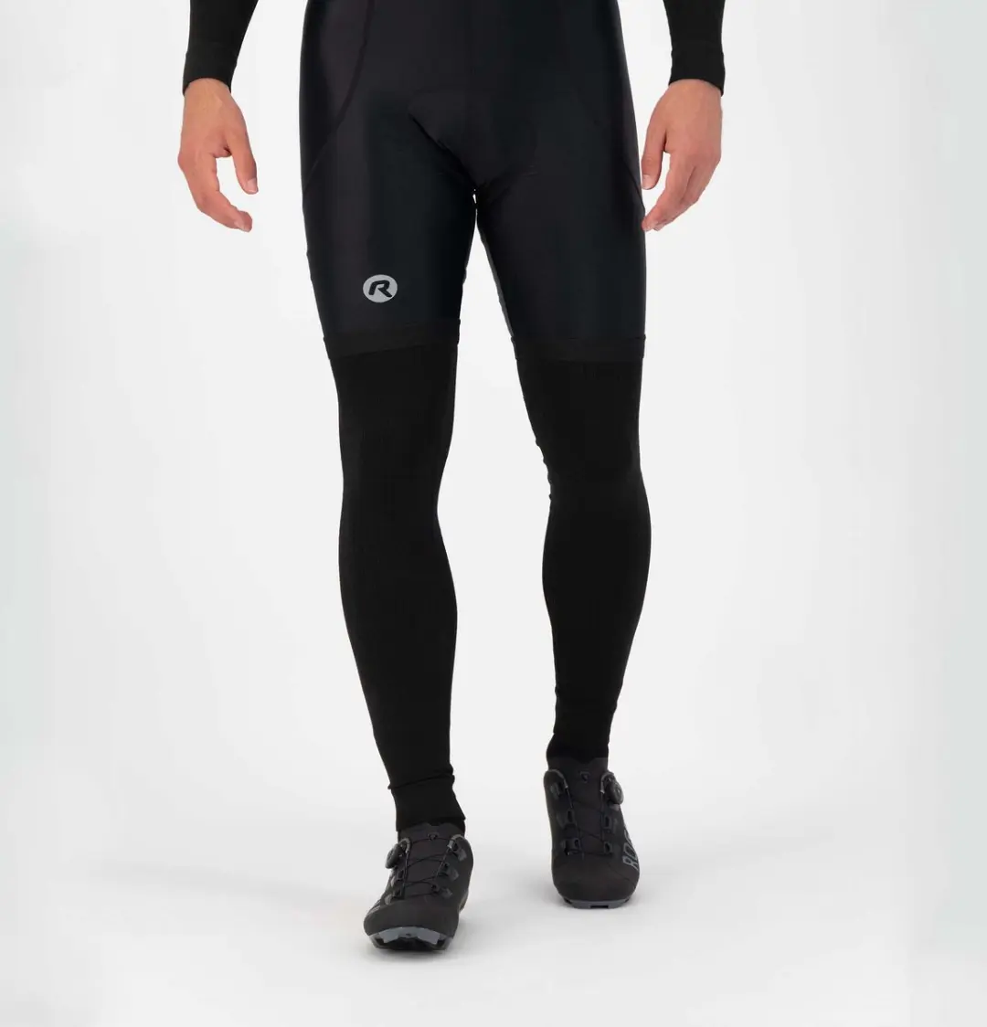 Rogelli Dynaknit Beenstukken Wielrennen ROG351069 - Zwart