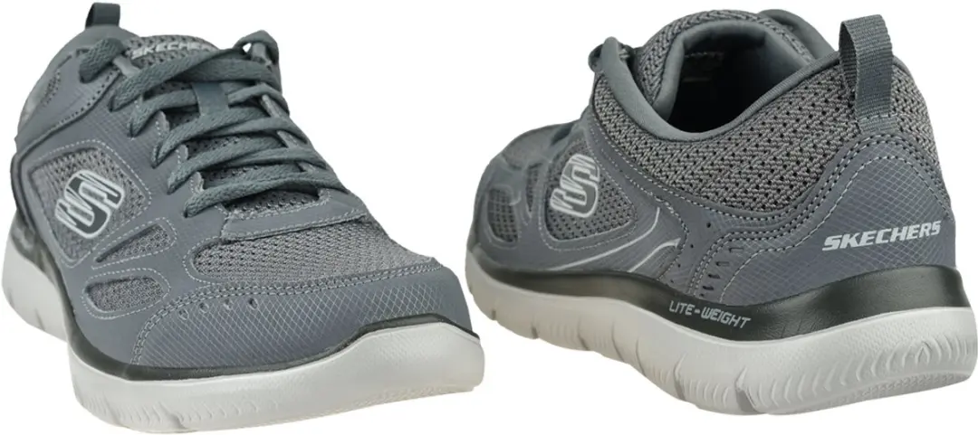 Skechers Summits South Rim Heren Trainingschoenen - 42.5 Grijs