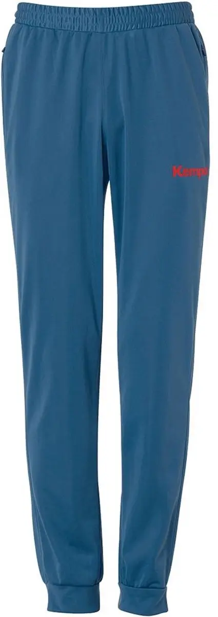 Kempa Lite Training Pants Kind Ijsgrijs-Fluo Rood Maat 128