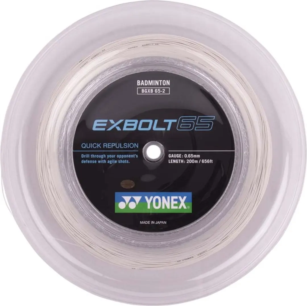 Yonex Exbolt-65 Badmintonsnaar 200m