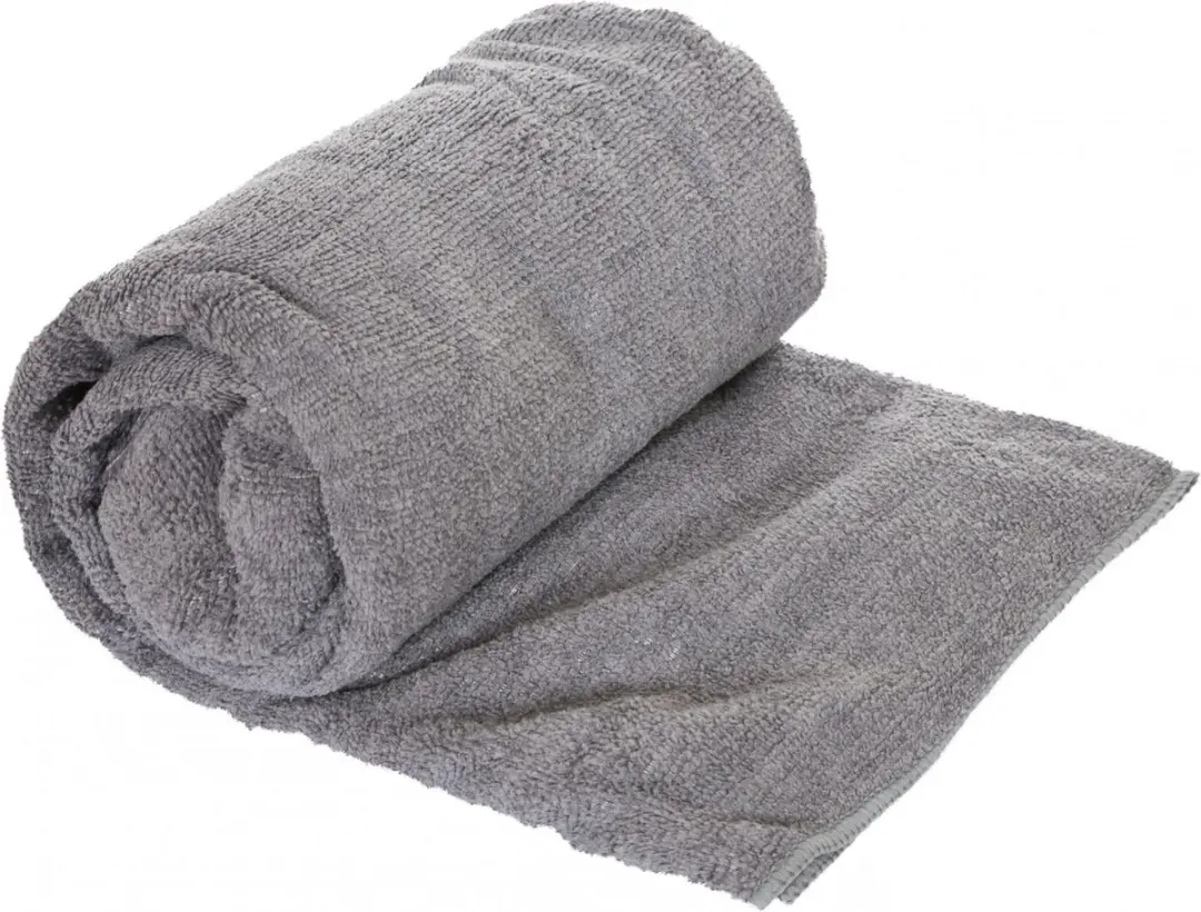 Trespass Transfix Camping Handdoek Storm Grijs