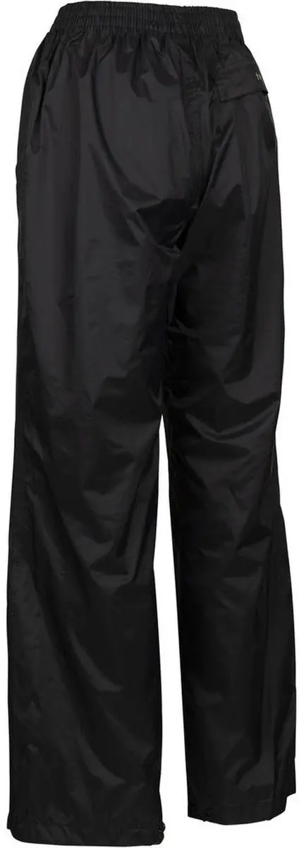 Trespass Qikpac Regenbroek Dames XS - Zwart