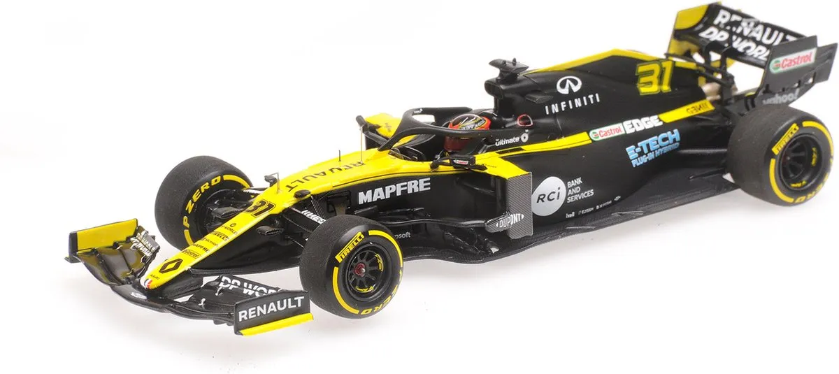 Renault DP World F1 Team R.S.20 E. Ocon Launch Spec 2020 - 1:43 Minichamps