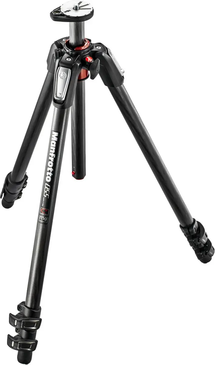 Manfrotto MT055CXPRO3 Carbon Driepoot - Zwart
