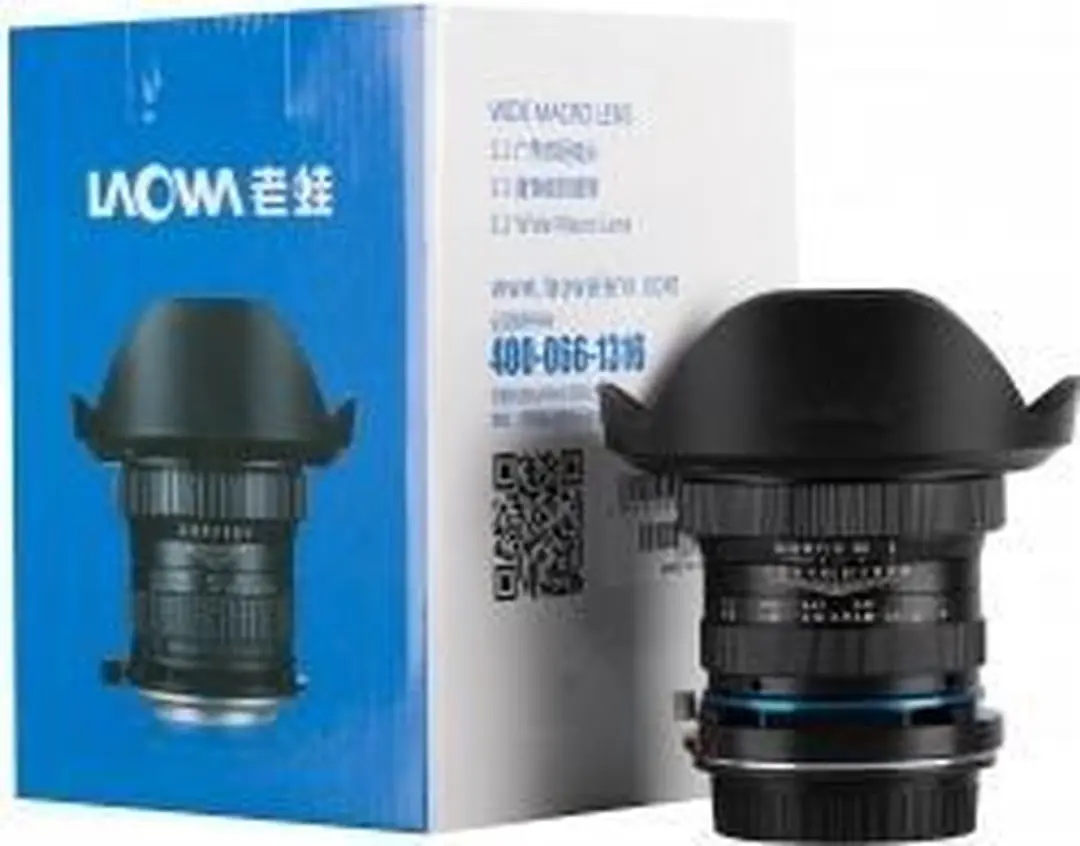 Laowa 15mm f/4 1X Wide Angle Macro Lens Nikon F - 77mm - Zwart