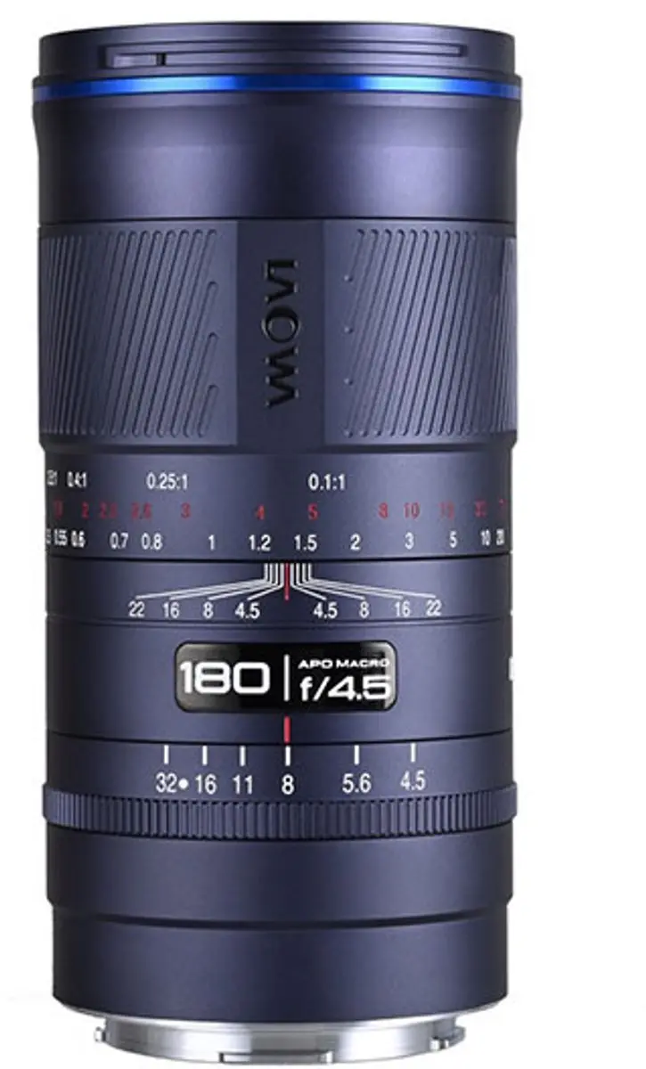 Laowa 180mm f/4.5 Ultra Macro Apo 1.5x L-Mount - 29LAOWA180LL00 - Zwart