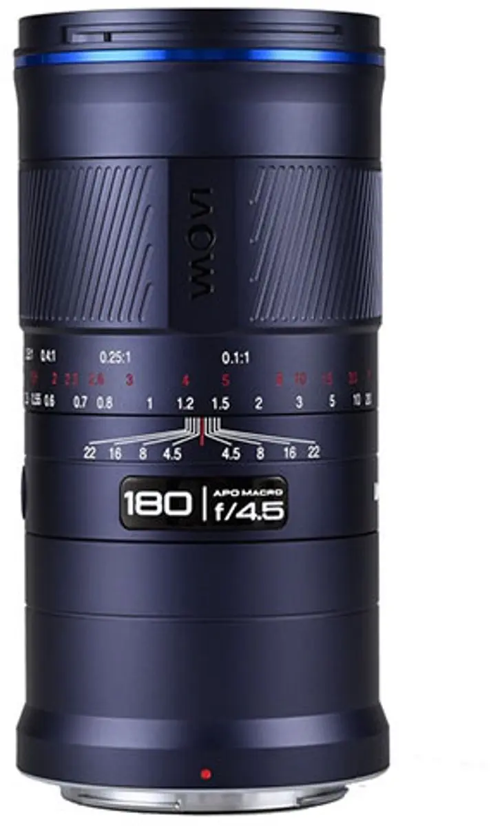 Laowa 180mm f/4.5 Ultra Macro Apo 1.5x Nikon Z - 29LAOWA180NZ00 - Zwart