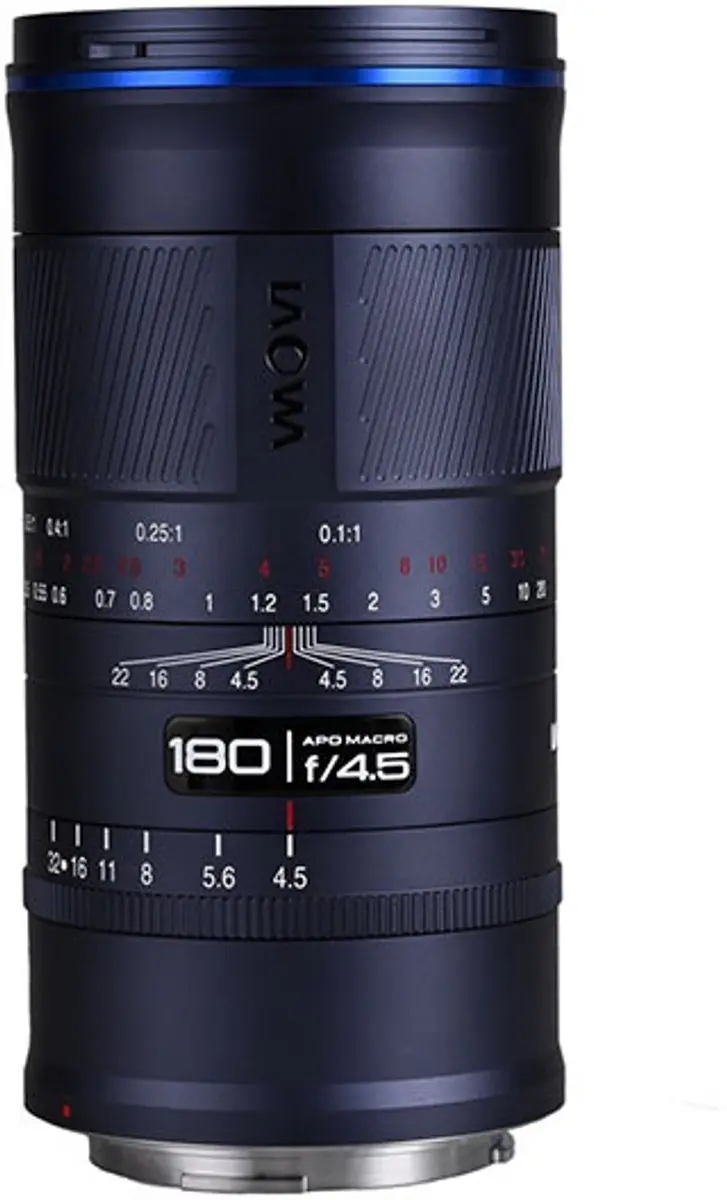 Laowa 180mm f/4.5 Ultra Macro Apo 1.5x RF - Canon RF - Zwart