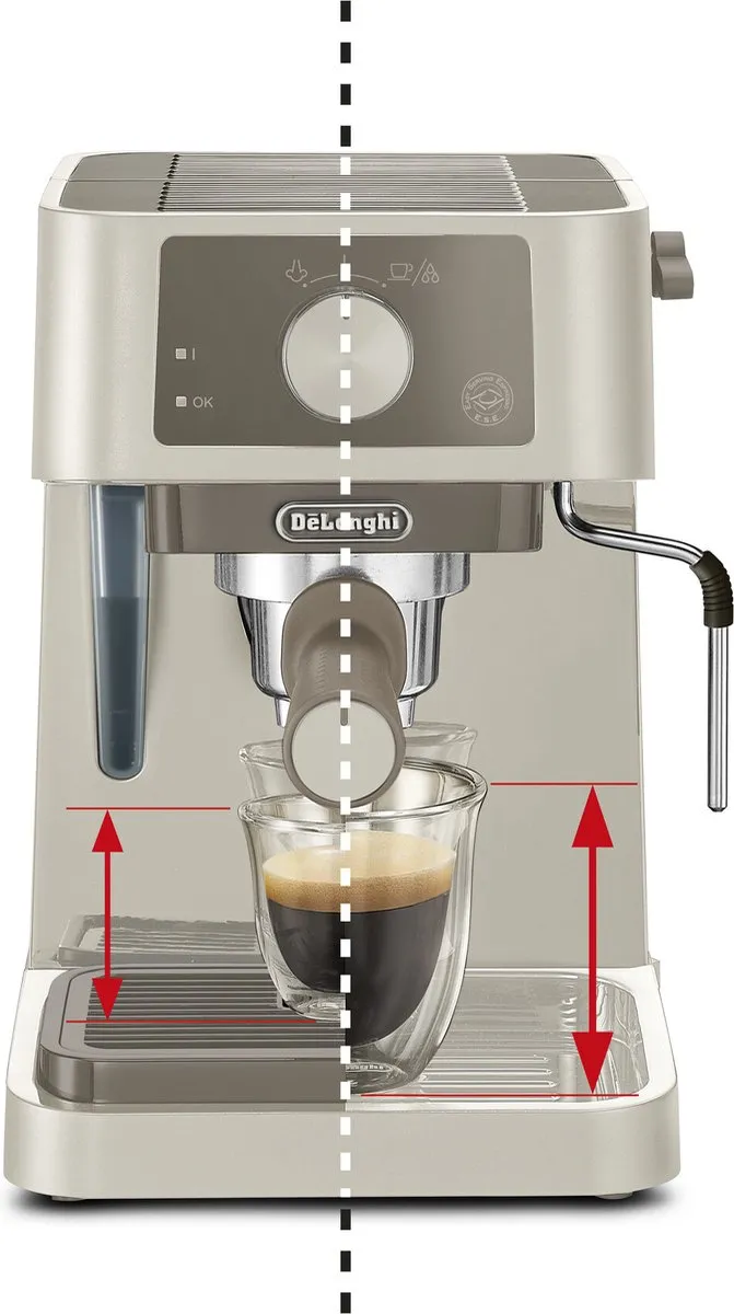 De'Longhi Stilosa EC235.CR Espressomachine - 1100W - Crème
