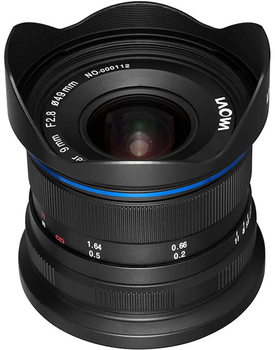 LAOWA Canon RF 9mm f/2.8 Zero-D Fisheyelens - 49mm - Zwart