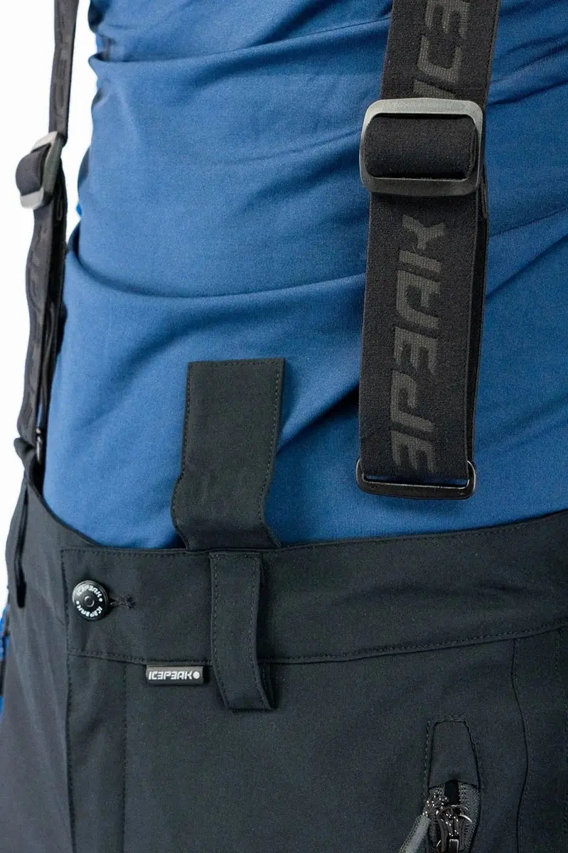 Icepeak Freiberg Skibroek Heren - Zwart