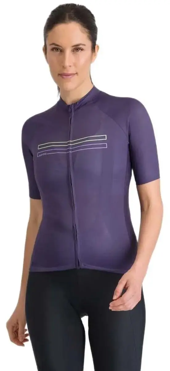 Sportful Starlight 2 Korte Mouw Wielertrui Paars M Vrouw