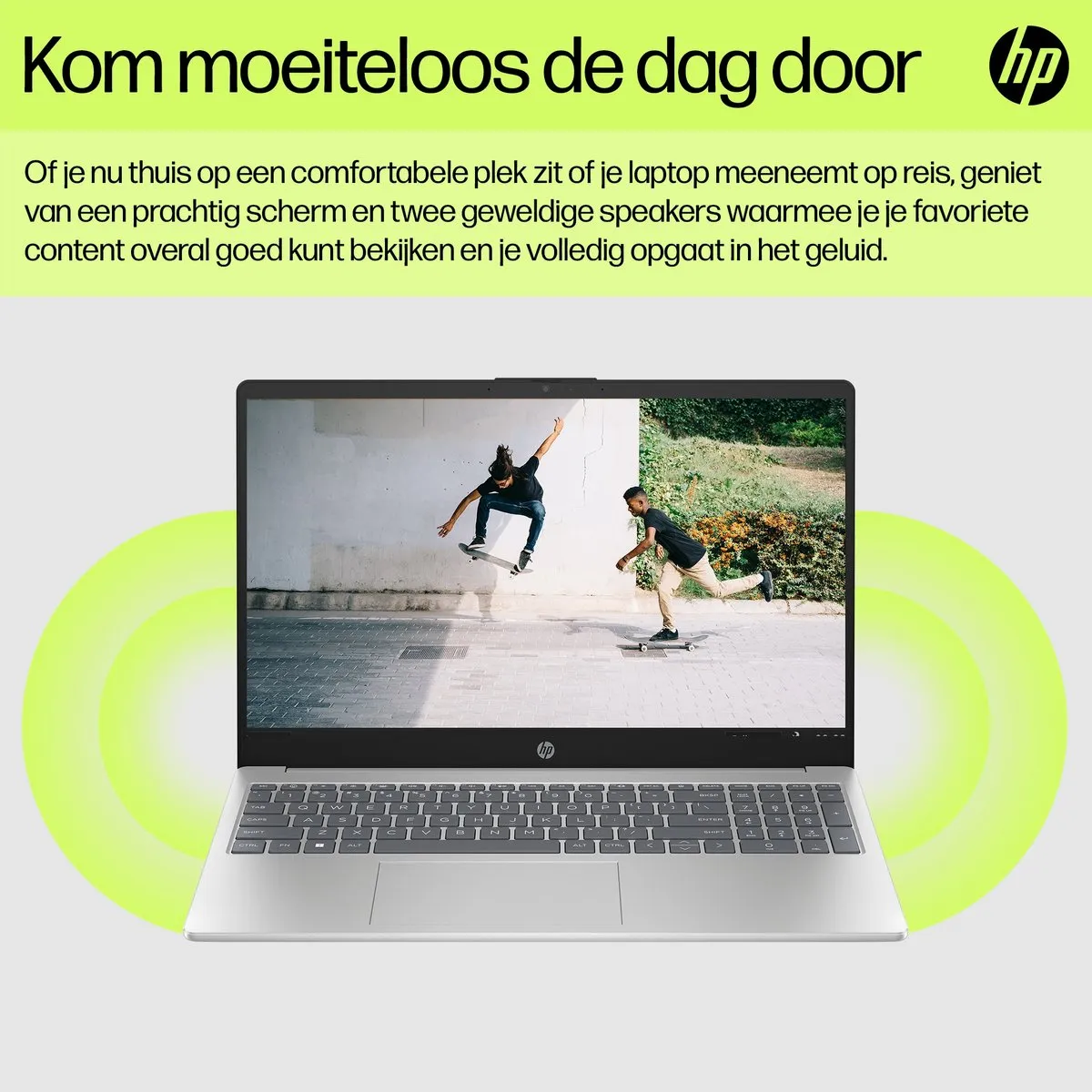 HP 15-fd0048nd Laptop - i5-1334U 8GB 512GB SSD - 15,6" Full HD - Zilver