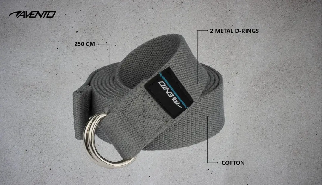 Avento Yogaband 250cm - Grijs