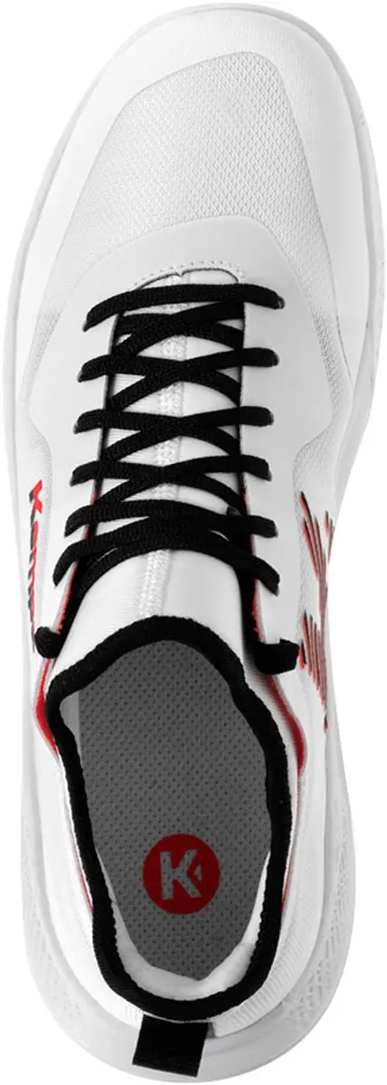 Kempa Kourtfly Junior Sportschoenen 35 - Wit/Rood/Zwart - afbeelding 4 van 4