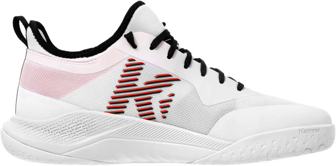 Kempa Kourtfly Junior Sportschoenen 35 - Wit/Rood/Zwart - afbeelding 3 van 4