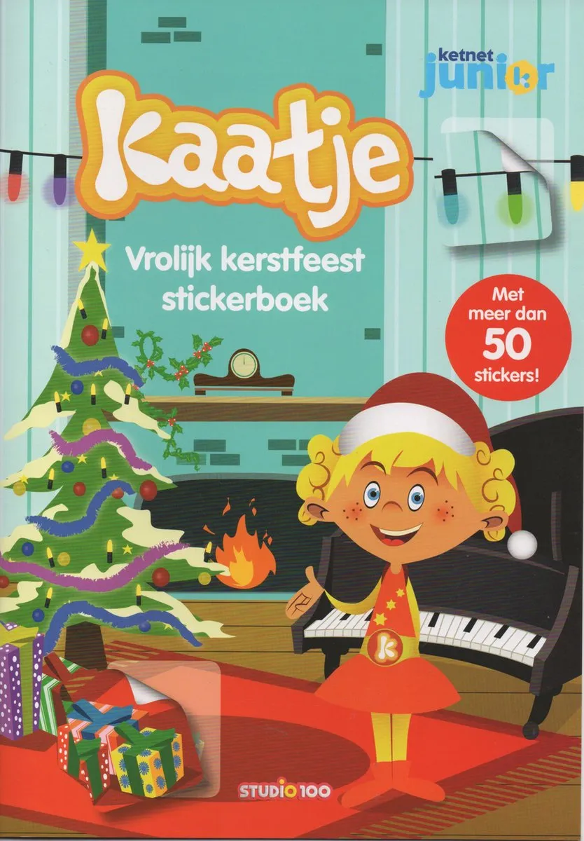 Studio 100 Kaatje Stickerboek Vrolijk Kerstfeest