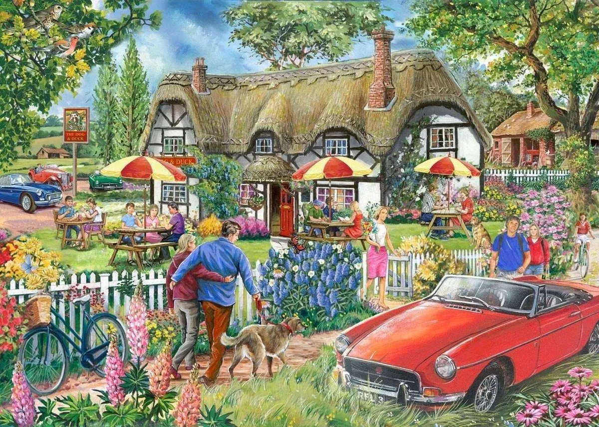 House Of Puzzles Legpuzzel Country Pub 500 XL Stukjes