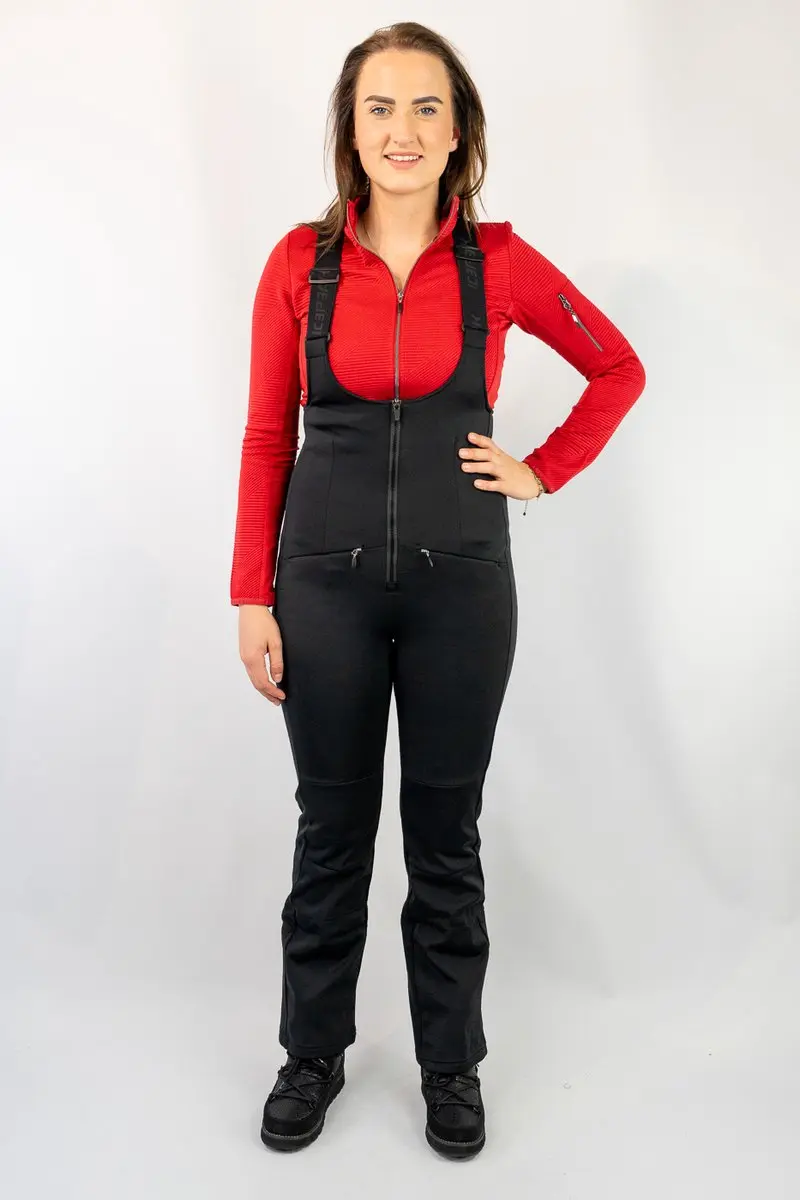 Ice Peak Exira Softshell Broek Dames Zwart XS/34