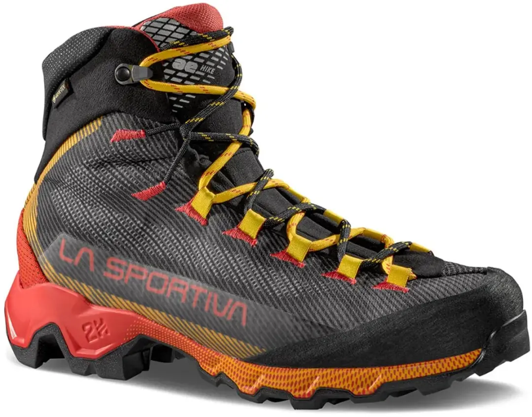 La Sportiva Aequilibrium Hike GTX Wandelschoenen - 41 - Carbon/Yellow - afbeelding 6 van 6