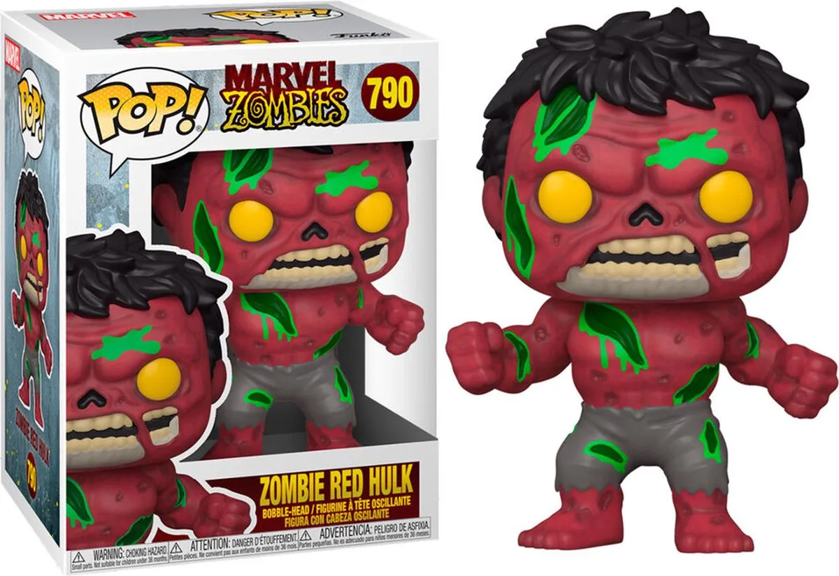 Funko Marvel Zombies Pop! Vinyl Zombie Red Hulk - 0889698544740
