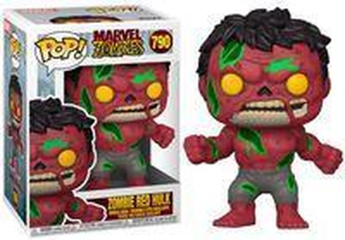 Funko Marvel Zombies Pop! Vinyl Zombie Red Hulk - 0889698544740