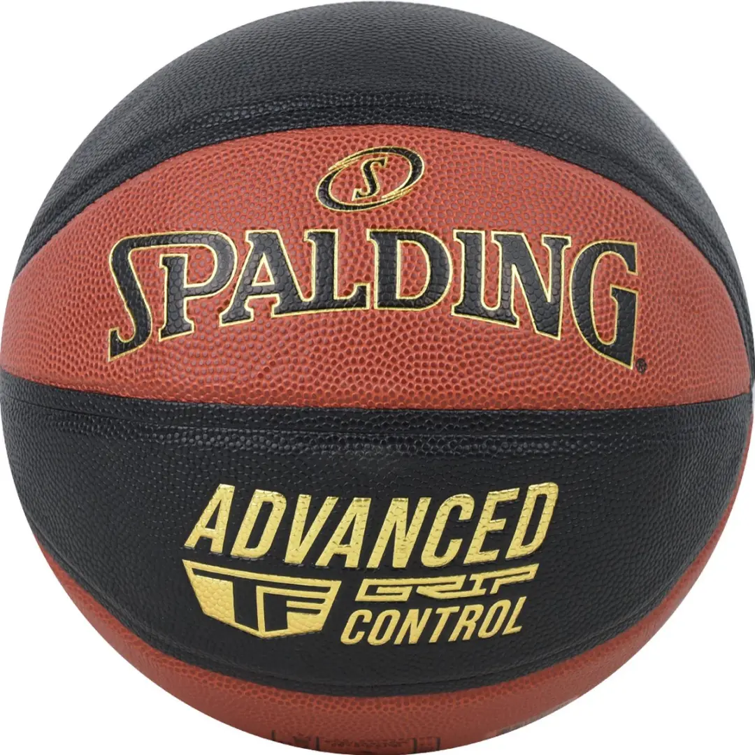 Spalding Advanced Grip Control Basketbal Maat 7 - Oranje/Zwart - afbeelding 6 van 6
